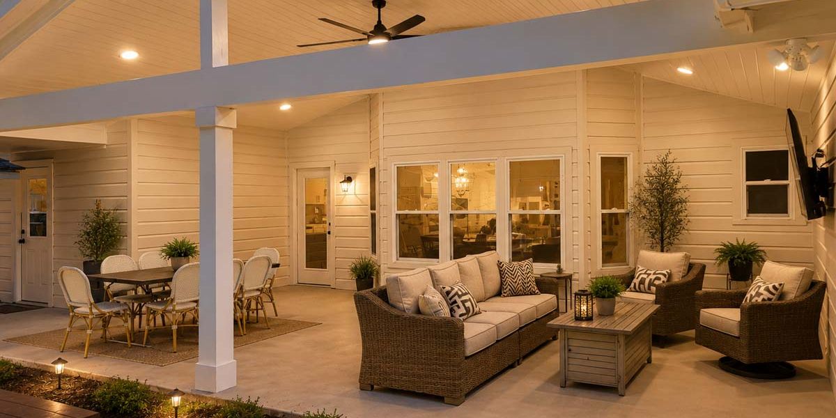 Houston Wood Patio